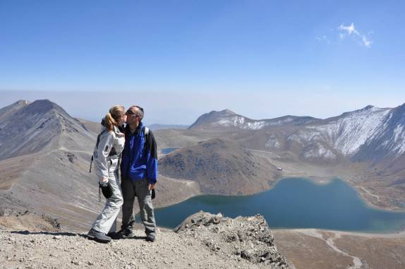 1000dias no alto do Nevado de Toluca, na região central do México